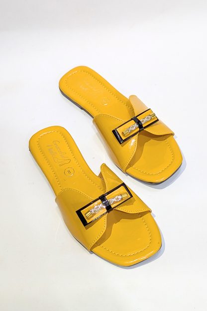 Yellow Casual sandle 007