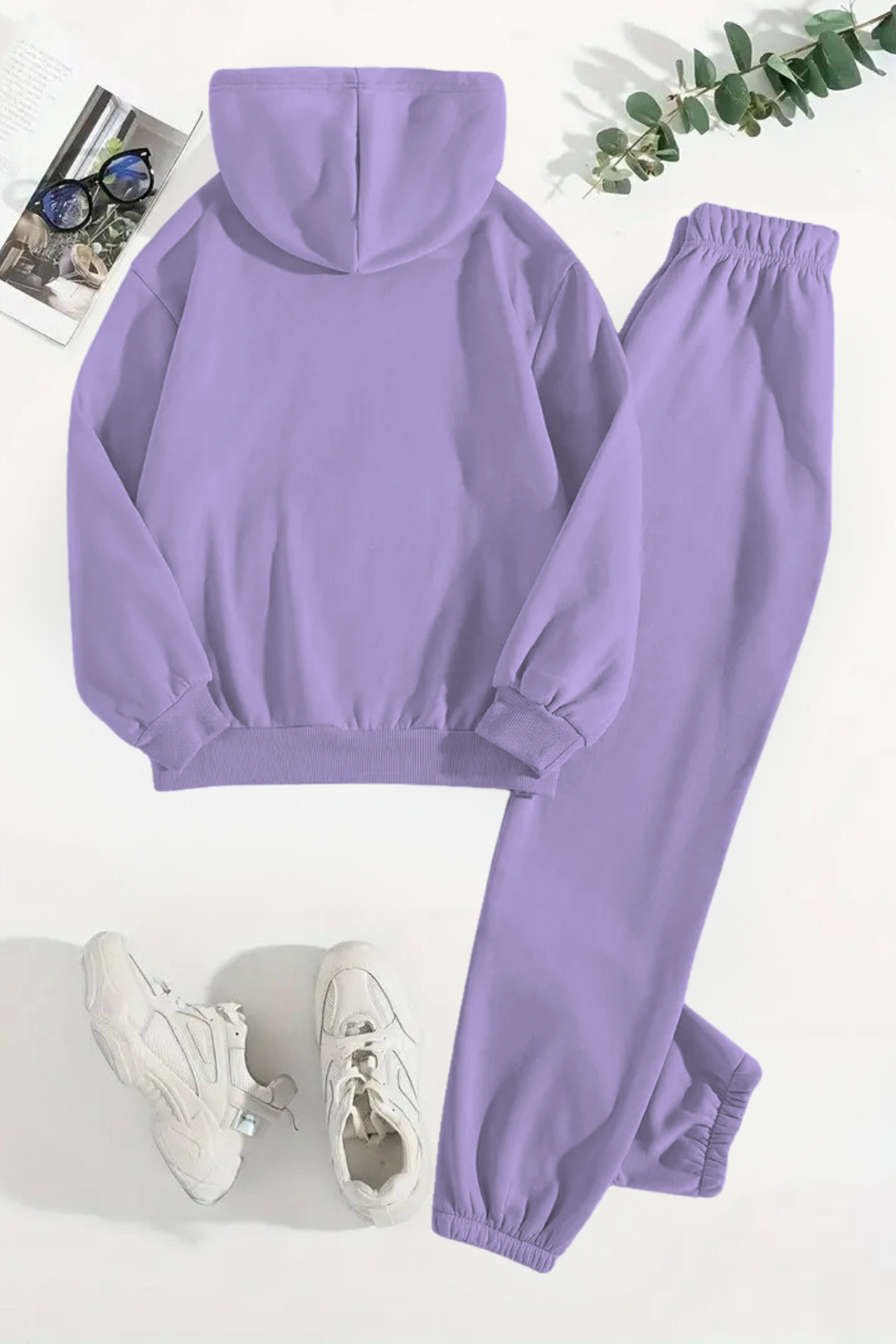 Lilac Hoodie & Trouser Co-Ord Set