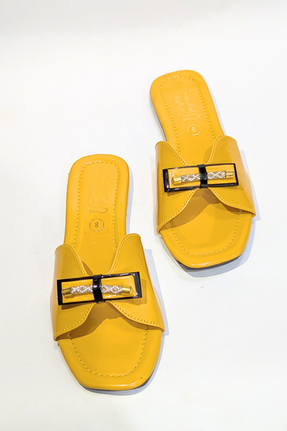 Yellow Casual sandle 007